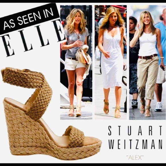 stuart weitzman alex crochet wedge sandal